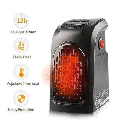 Mini Electric Smart Heater (Room Heaters, Bedroom, Reading Books, Work, Bathrooms, Offices,)